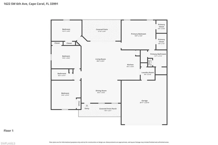 1622 Sw 6th Ave, Cape Coral, Florida 33991