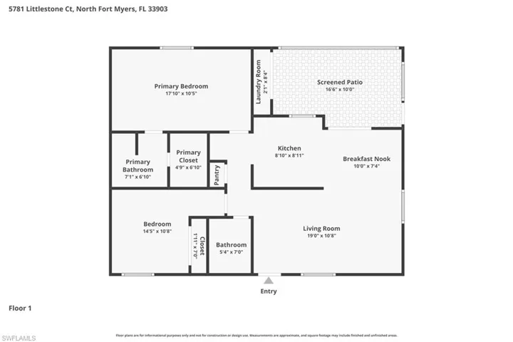 5781 Littlestone Ct 2, North Fort Myers, Florida 33903