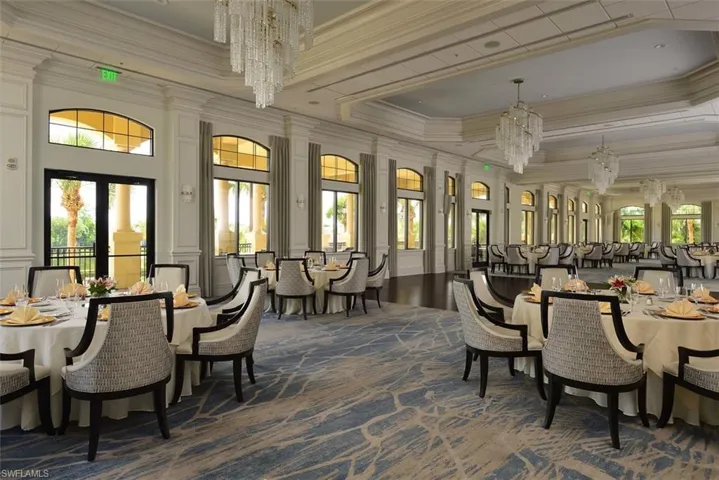 Ballroom/dining roomat The Club