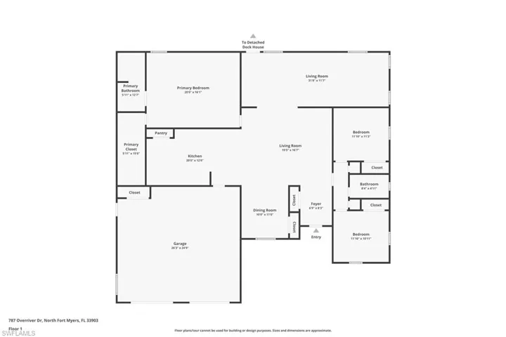 787 Overriver Dr, North Fort Myers, Florida 33903