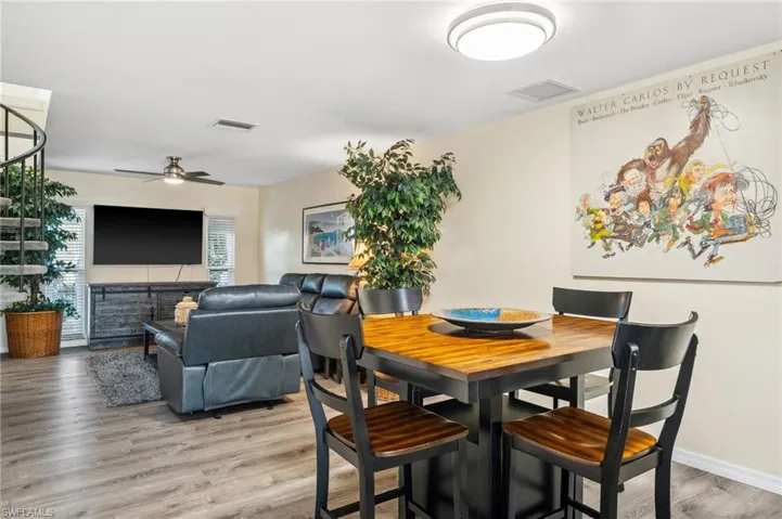 Dining and Living Room. Lots of room for family and friends to gather.