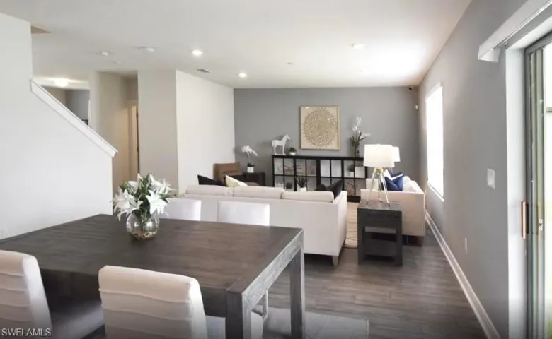 Photos are from a furnished model. Options for this home may vary.