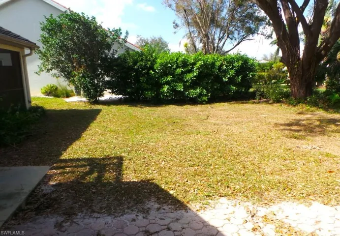 View of yard