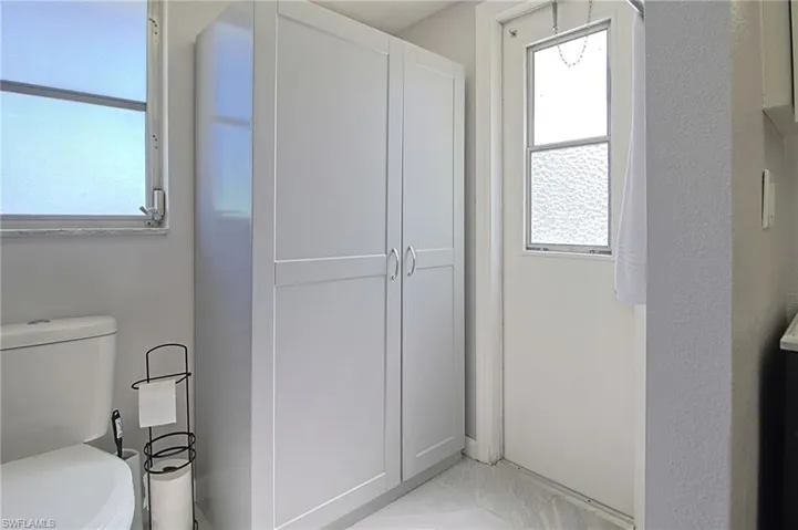 Door to pool