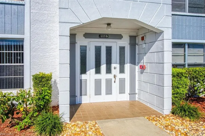 Entry into building
