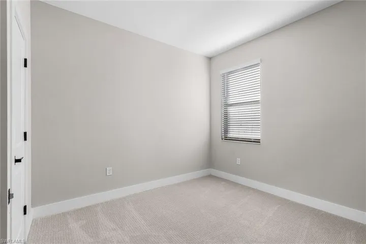 Empty room with wood finish floors