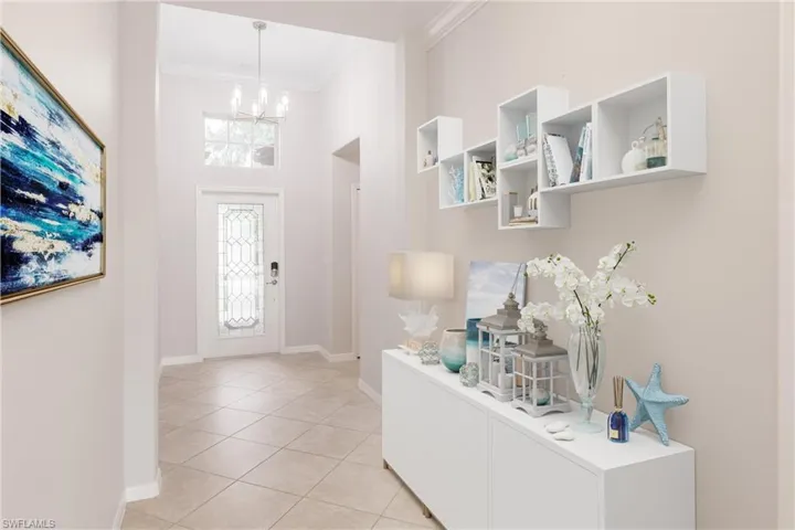 Virtually Staged Entry Way