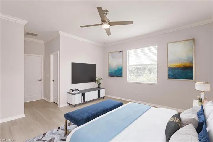 Virtually Staged Main Bedreoom 3