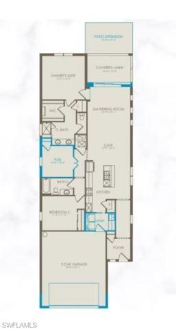 Floor plan with structurals