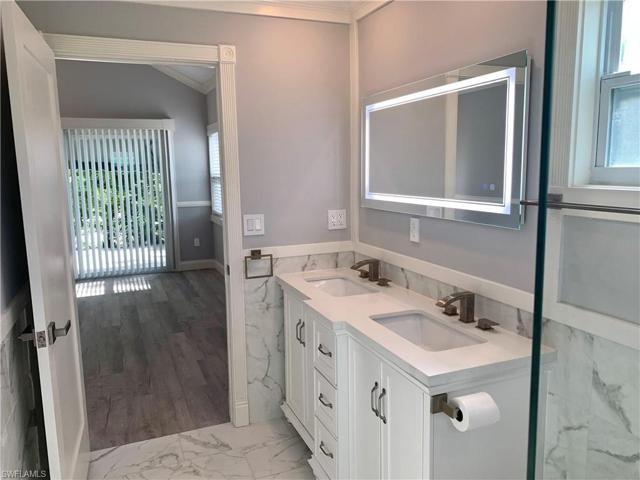 Large master bath.