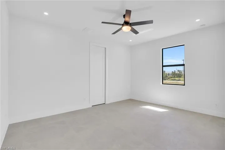 Bedroom 3 with Walk In Closet