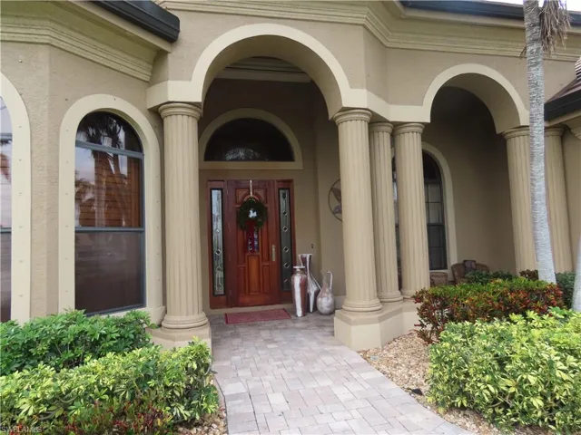 View of exterior entry