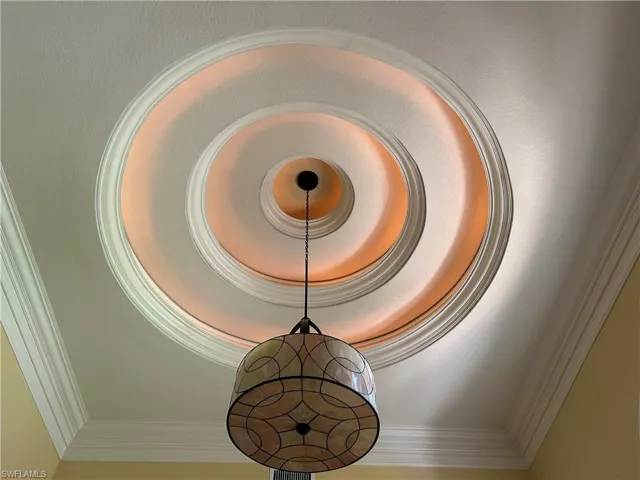 Ceiling in Dining/Bar room.