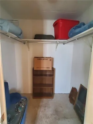 Walk-in closet in the Primary bedroom