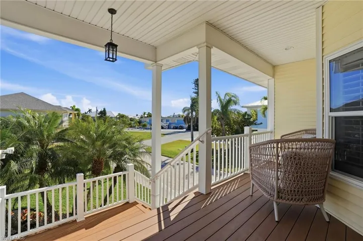 View of deck - Virtually Edited