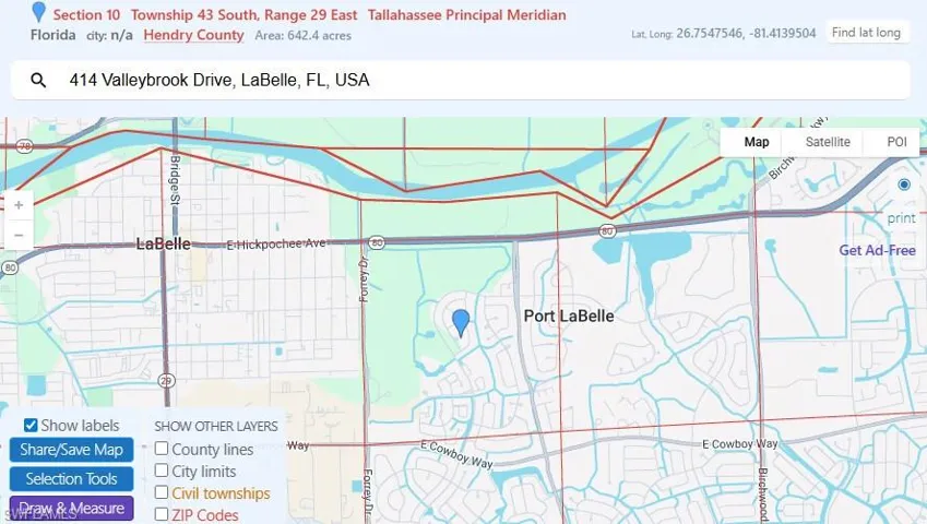Map / location