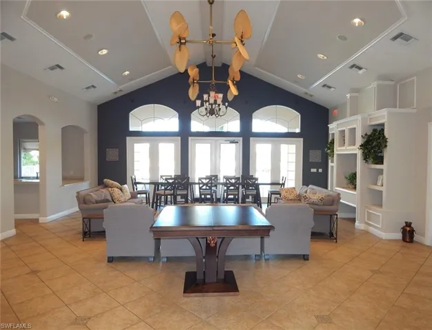 Living area with a wealth of natural light and visible vents
