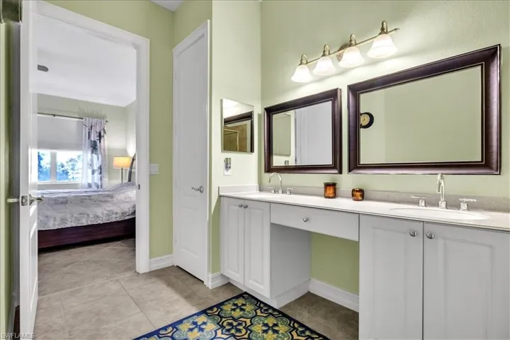 Dual Sinks in Master Bath