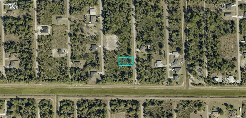 Aerial Property Overview. Illustrating the land parcel and surrounding environmental context