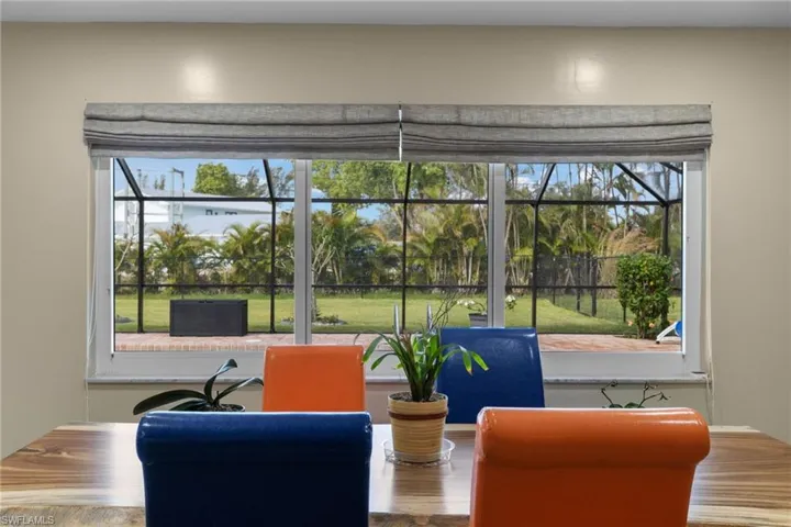 View of dining area