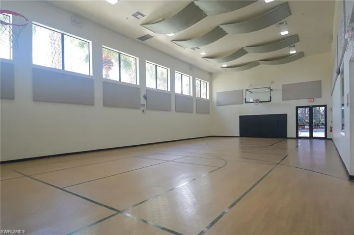 Indoor basketball courts
