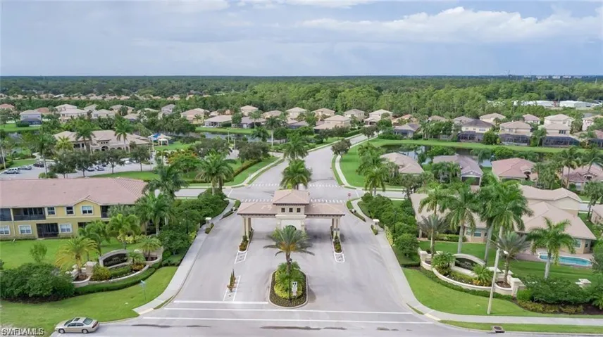 Marbella Lakes is a gated community with 24 hour guard at the gate.