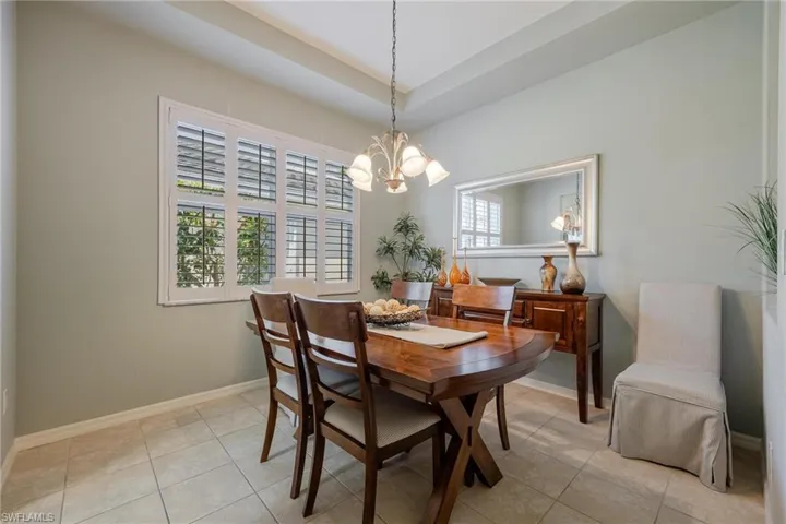 Formal dining room