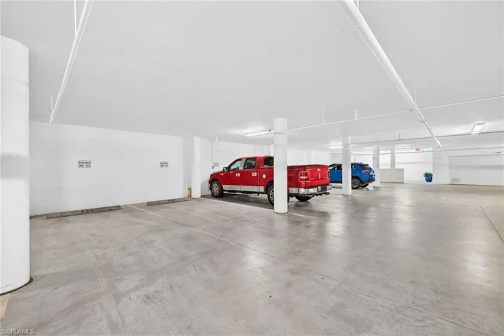View of parking garage
