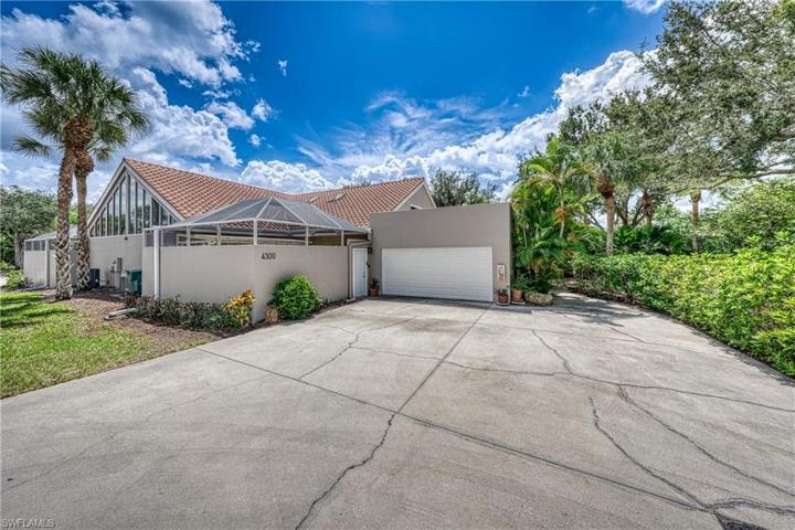 Attached two car garage