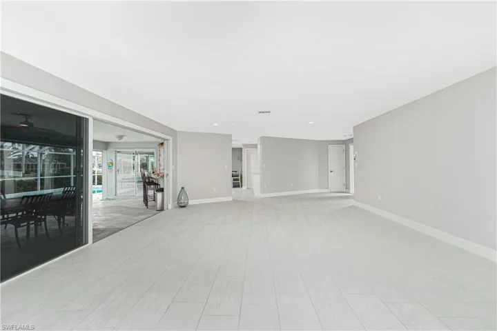 View of spare room