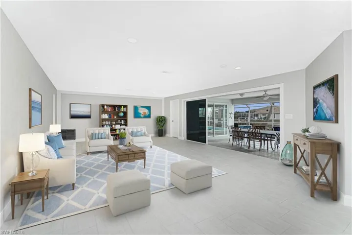 View of living room