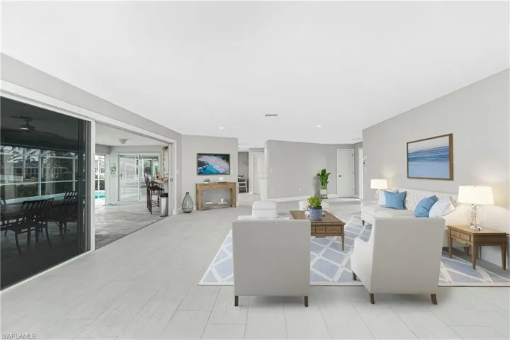 View of living room