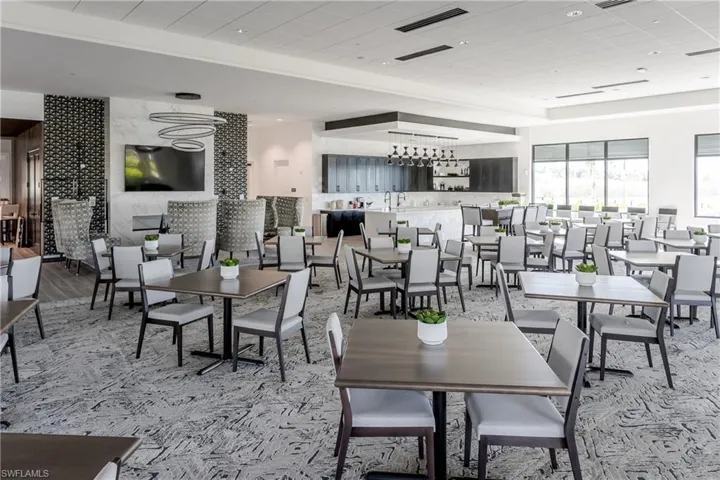 View of dining space