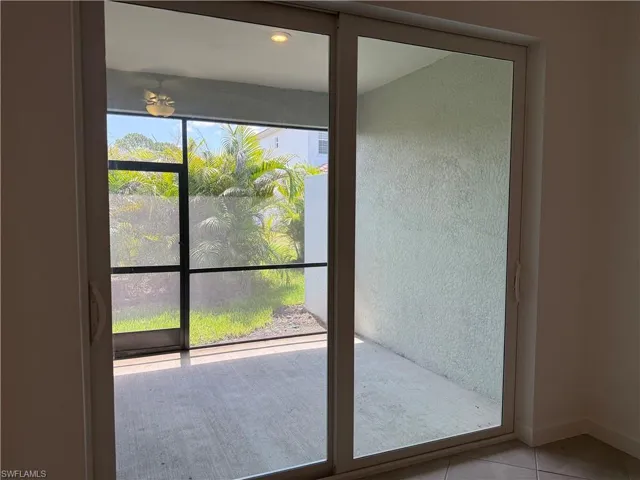 Screened lanai
