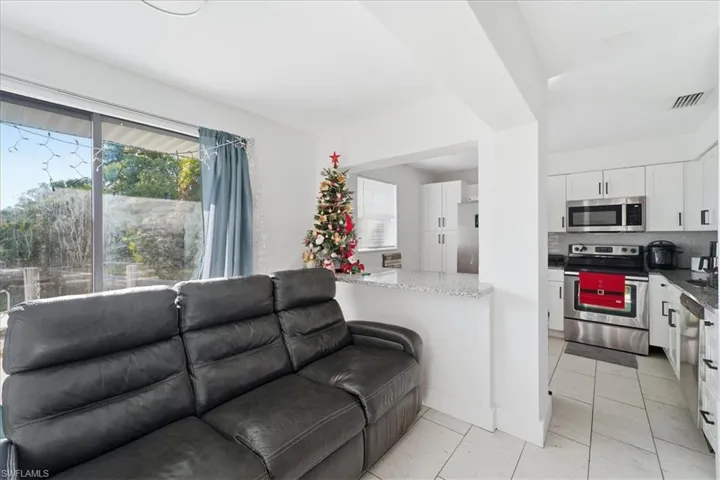 View of living room