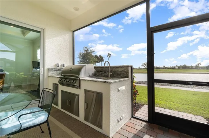 Outdoor Kitchen featuring Blaze Grill & Blaze Accessories.
