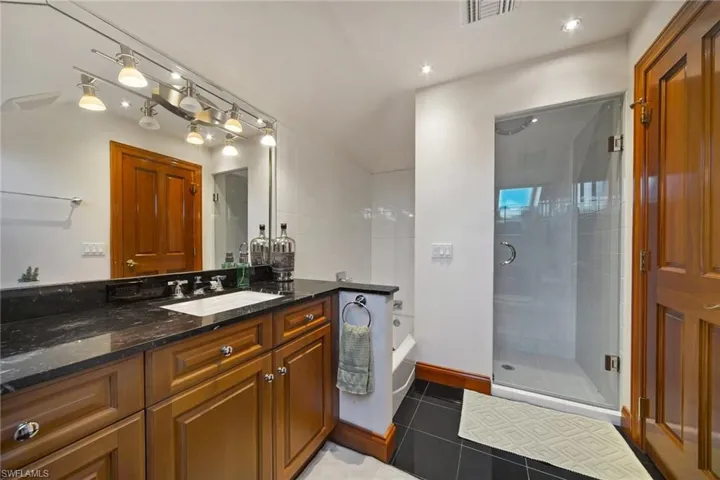 Third level bath w/separate tub/shower-NOT EVERY BATHROOM IS SHOWN ON MLS