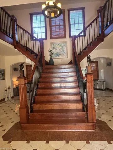 This Grand Staircase greets you as you enter
