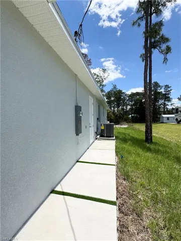 View of green lawn