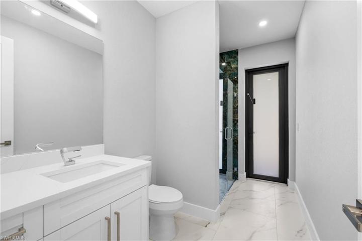 Might be the coolest Pool Bathroom ever