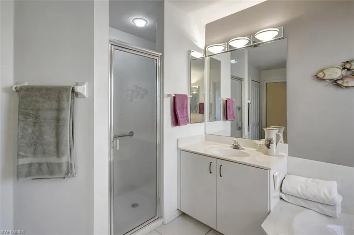 Walk in shower