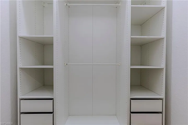 View of closet