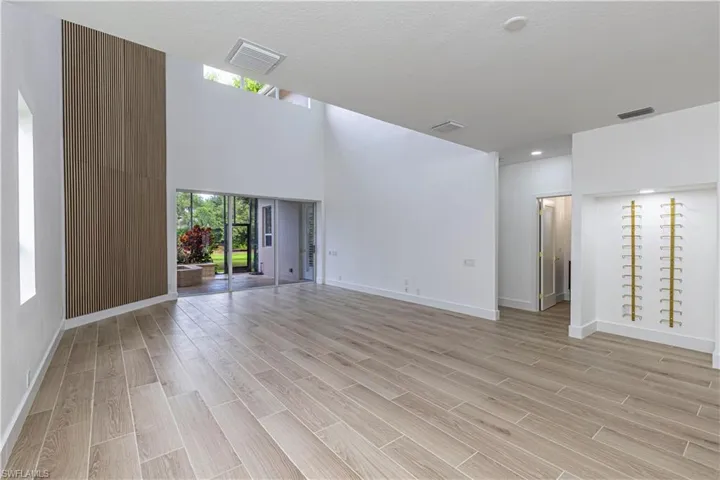 Family room featuring light wood-type flooring