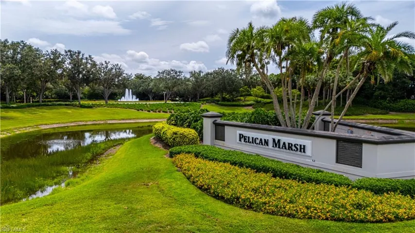 US41 Entrance is just one of 4 entrances available to Pelican Marsh residents