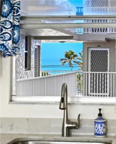 View from the kitchen sink
