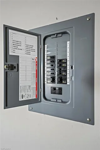 Updated electrical panel