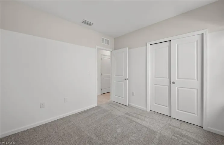 Staged photo of model home.