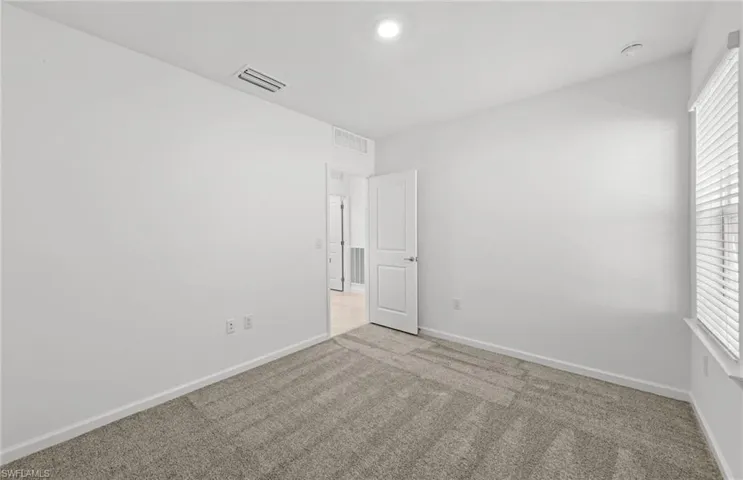 Staged photo of model home.