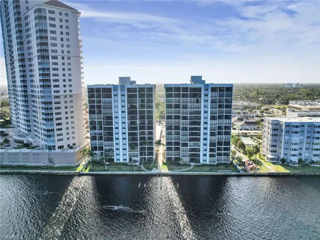 Ariel view of water