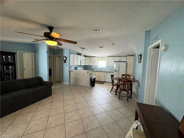 Living Room looking into the kitchen